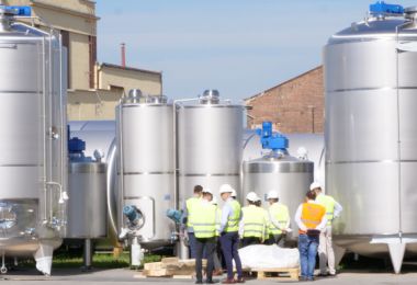 Produkcja zbiorników ze stali nierdzewnej