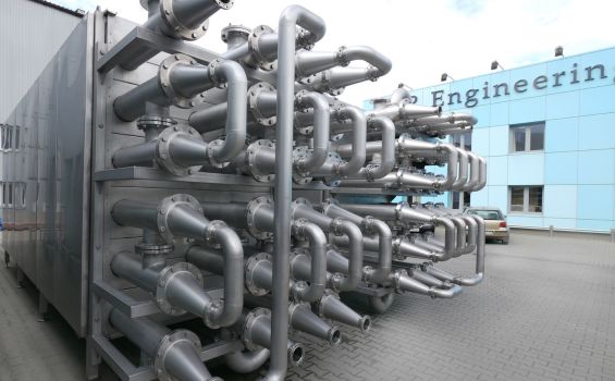 Tubular heat exchangers (pulp pipe heaters)