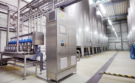 Ausmischanlage für Säfte