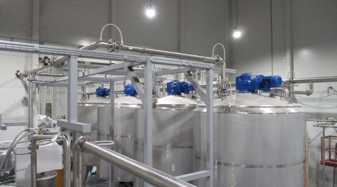 Zbiorniki i rurociągi z płaszczem grzewczym
